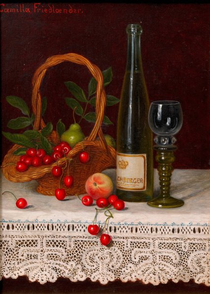Stillleben  by Camilla Friedlander - Hand-Painted Oil Painting Reproduction