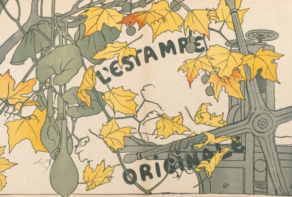Cover for L'Estampe Originale  by Camille Martin - Hand-Painted Oil Painting Reproduction