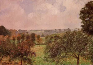 After the Rain, Autumn, Eragny by Camille Pissarro Oil Painting