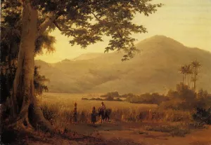 Antilian Landscape, St. Thomas painting by Camille Pissarro