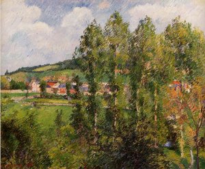Gizors, New Section by Camille Pissarro Oil Painting
