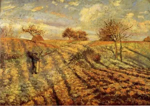 Hoarfrost by Camille Pissarro Oil Painting