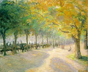 Hyde Park, London by Camille Pissarro - Oil Painting Reproduction