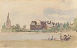 Kensington Gardens, London by Camille Pissarro Oil Painting