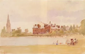 Kensington Gardens painting by Camille Pissarro