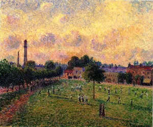Kew Gardens painting by Camille Pissarro