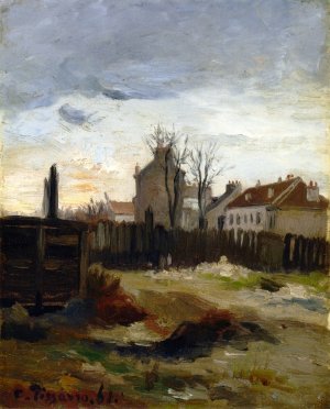 La Butte - Montmartre by Camille Pissarro Oil Painting