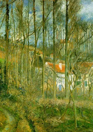 La Cote des Boeufs, the Hermitage painting by Camille Pissarro
