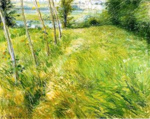 Landscape at Pontoise by Camille Pissarro Oil Painting