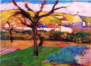 Landscape II by Camille Pissarro Oil Painting