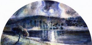 Landscape III Oil painting by Camille Pissarro