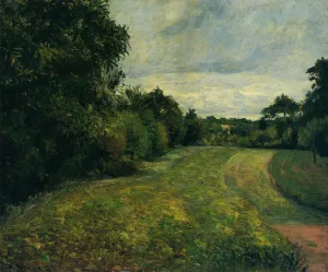 Le Fond de St. Antoine, Pontoise by Camille Pissarro - Oil Painting Reproduction