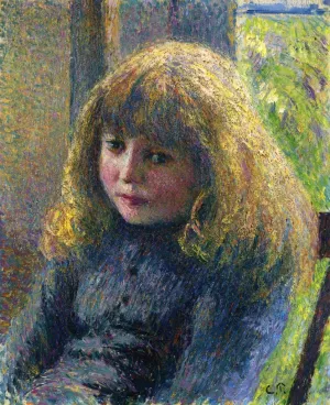 Paul-Emile Pissarro by Camille Pissarro Oil Painting