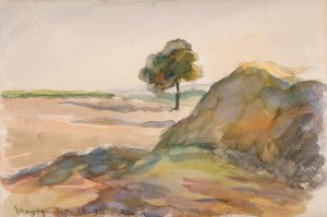 Paysage by Camille Pissarro Oil Painting