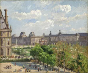 Place du Carrousel,Paris by Camille Pissarro Oil Painting
