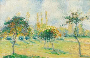 Pommiers, effet d'automne by Camille Pissarro Oil Painting