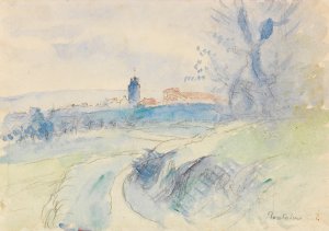 Pontoise by Camille Pissarro Oil Painting