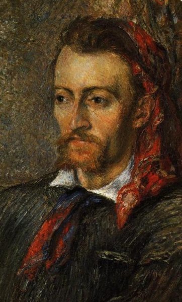 Portrait of Eugene Murer by Camille Pissarro - Hand-Painted Oil Painting Reproduction