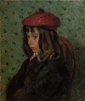Portrait of Felix Pissarro painting by Camille Pissarro