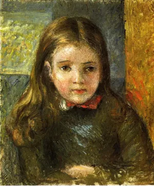 Portrait of Georges painting by Camille Pissarro
