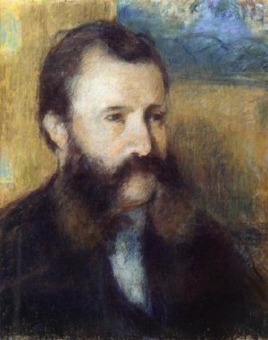 Portrait of Monsieur Louis Estruc by Camille Pissarro Oil Painting