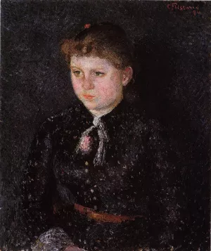 Portrait of Nini painting by Camille Pissarro