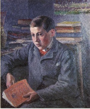 Portrait of Paulemile by Camille Pissarro Oil Painting