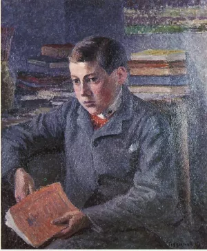 Portrait of Paulemile Oil painting by Camille Pissarro
