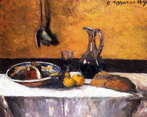 Still Life by Camille Pissarro - Oil Painting Reproduction