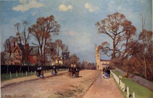 The Avenue, Sydenham by Camille Pissarro Oil Painting