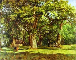 The Forest by Camille Pissarro Oil Painting
