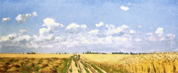 The Four Seasons: Summer by Camille Pissarro - Hand-Painted Oil Painting Reproduction