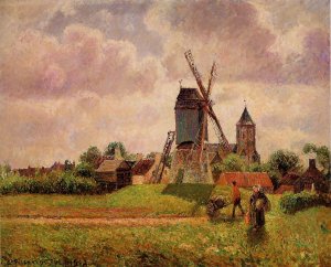 The Knocke Windmill, Belgium
