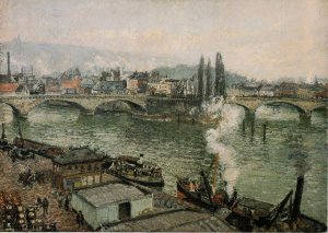 The Pont Corneille, Rouen: Grey Weather