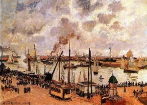 The Port of Le Havre II by Camille Pissarro Oil Painting