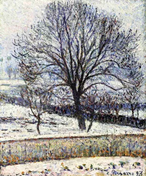The Thaw, Eragny by Camille Pissarro Oil Painting
