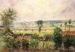 The Valley of the Seine at Damps, the Garden of Octave Mirbeau