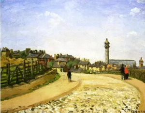 Upper Norwood, Crystal Palace, London by Camille Pissarro Oil Painting