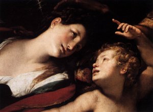 Matyrdom of St Rufina and St Seconda Detail by Camillo Procaccini Oil Painting