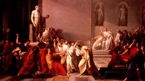His Death by Vincenzo Camuccini Oil Painting