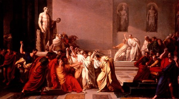 His Death by Vincenzo Camuccini - Hand-Painted Oil Painting Reproduction