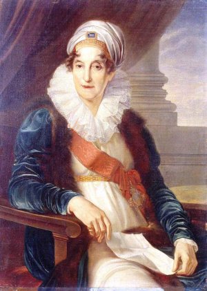 Yekaterina P. Shuvalova by Vincenzo Camuccini Oil Painting