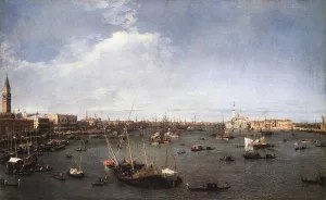 Bacino di San Marco (St Mark's Basin) by Canaletto Oil Painting