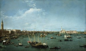 Bacino di San Marco, Venice  Oil painting by Canaletto