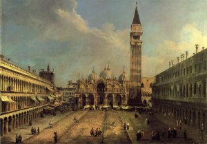 Piazza San Marco: Looking East along the Central Line