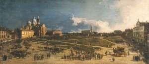 Pra della Valle in Padua by Canaletto Oil Painting