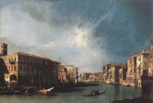 The Grand Canal from Rialto toward the North