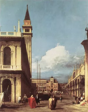 The Piazzetta, Looking toward the Clock Tower