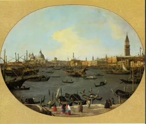 Venice Viewed from the San Giorgio Maggiore Oil painting by Canaletto