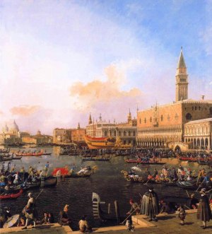Venus in the Forge of Vulcan by Canaletto Oil Painting